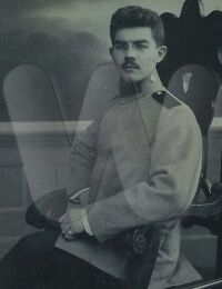 Hugo Büttner als junger Soldat