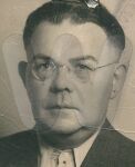 Passbild Hugo Büttner im Ausweis etwa 1955
