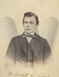 Dr Johann Theodor Lickfett um 1872